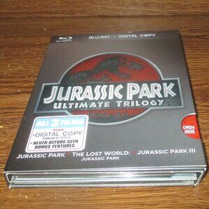 Jurassic Park Ultimate Trilogy (Blu-ray Disc 3-Disc Set , 2011, Canadian)